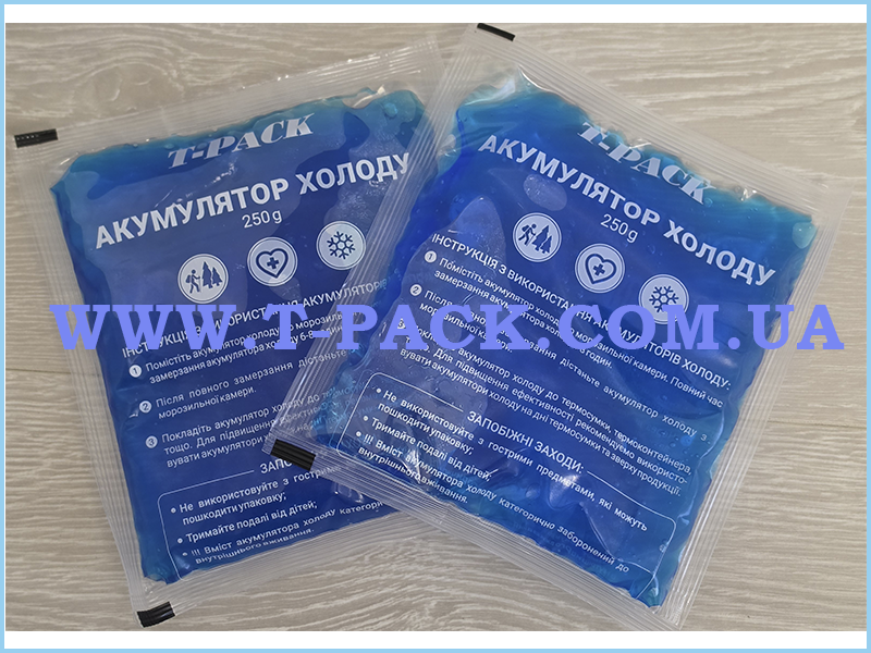 Акумулятор холоду T-PACK 250g. - Зображення 3