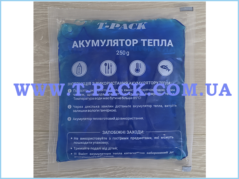 Акумулятор холоду T-PACK 250g. - Зображення 2