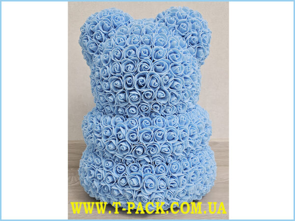 Blue Rose Bear