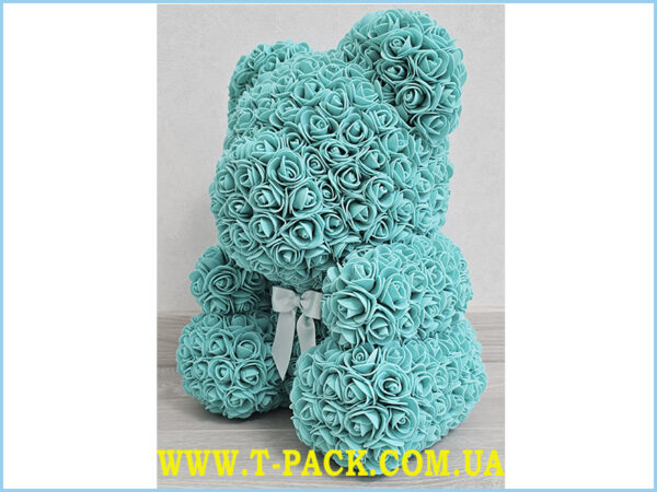 Tiffany rose teddy bear.