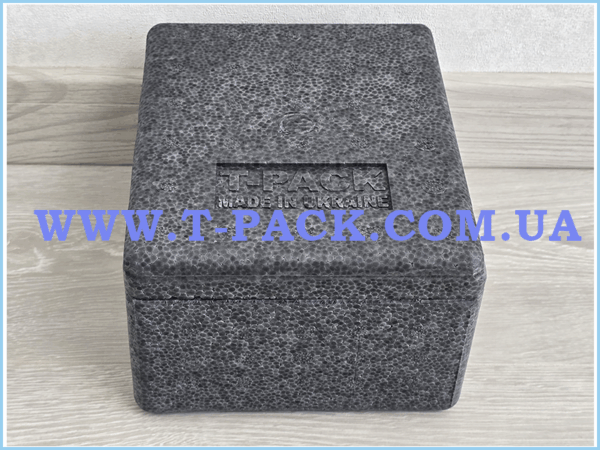 Термоконтейнер з пінопласту T-PACK 2.1л чорний