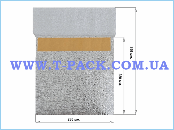 Термопакет T-PACK ППЕ 280х280мм