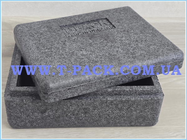 T-PACK 1.5L graphite foam thermal container